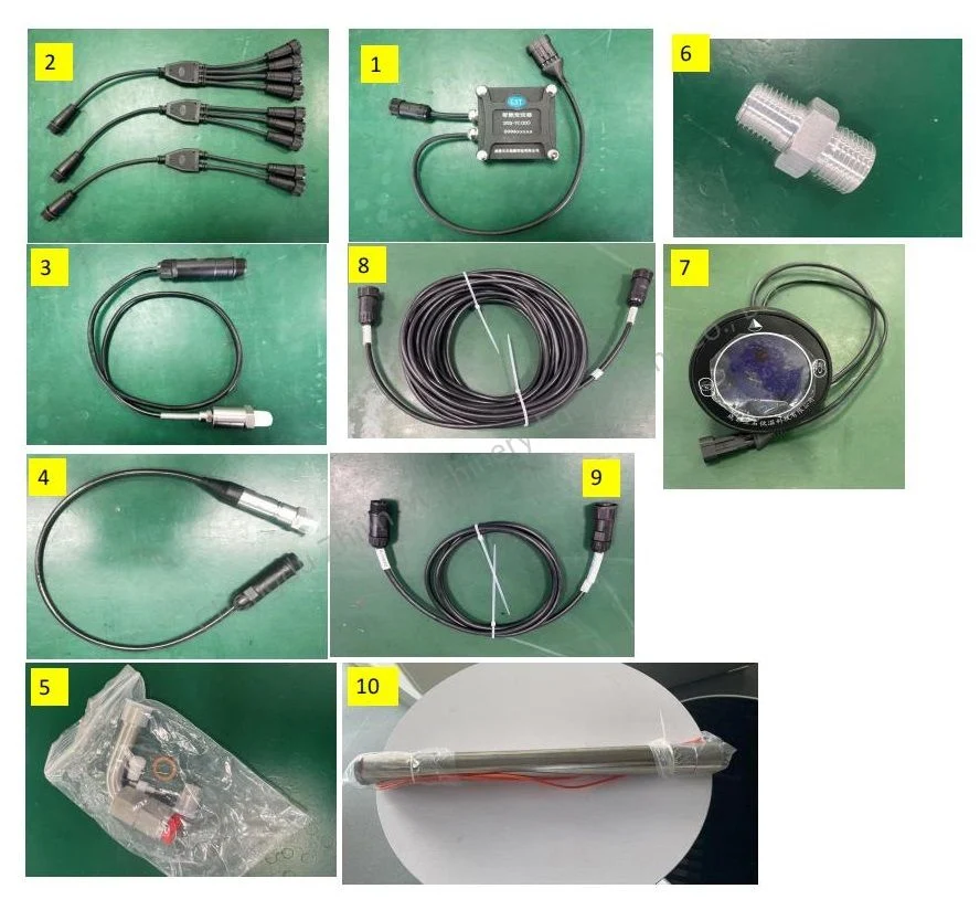 LNG Storage Fuel Tank Accessories Capacitance Level Sensor/Transducer Transmitter Pressure Sensor Displayer Coaxial Cable