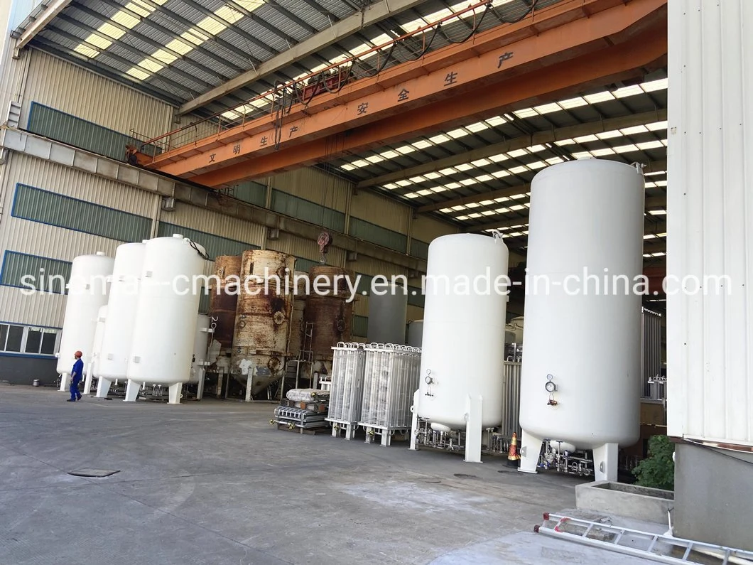 100m3 Cryogenic Storage Tank for LNG/Lox/Lin/Lar with ASME/GB Standard