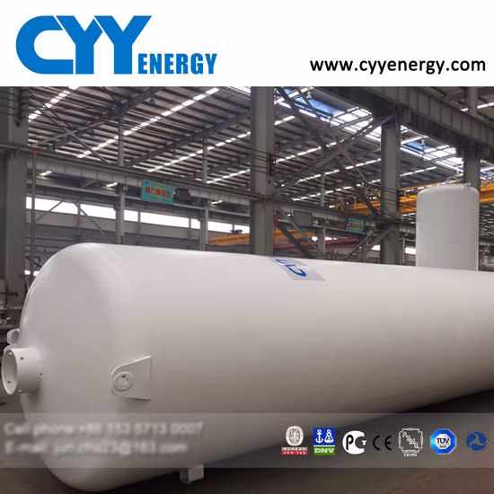 용량이 다른 산업용 액체 산소 질소 이산화탄소 아르곤 저장 탱크